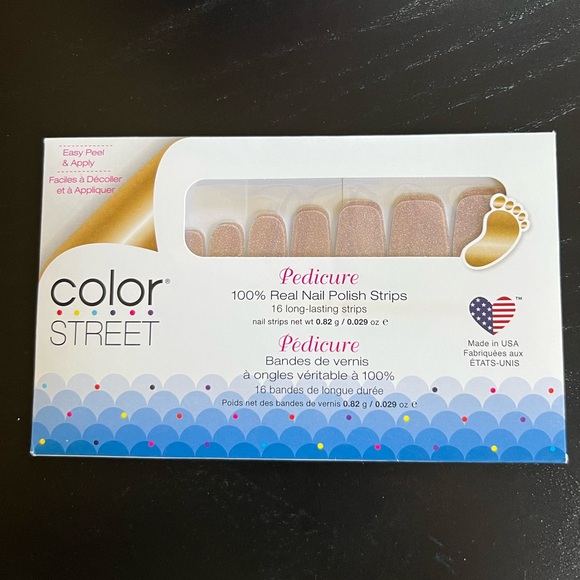 💅👣 Color Street Moonburst Pedicure (retired) - Picture 2 of 3